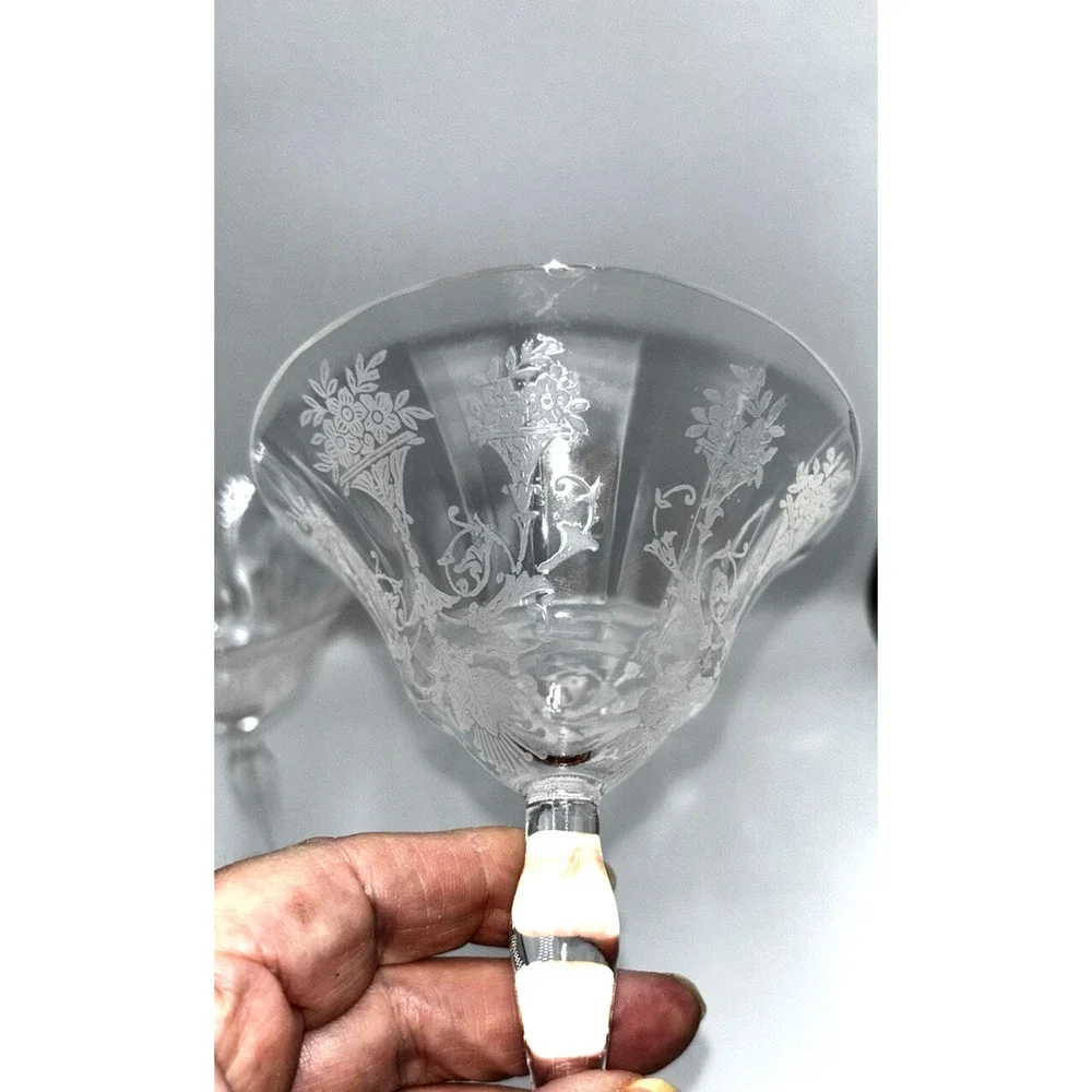 Morgantown champagne coupes